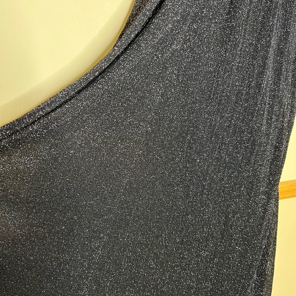 Zara limited Edition Women’s Italian Knit Metallic Maxi Dress - Picture 11 of 11